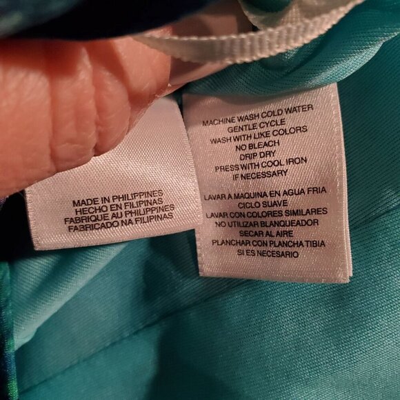 Black Label by Evan Picone Stretch Tummy Rouching Faux Wrap Dress Women's 6 - Picture 4 of 7